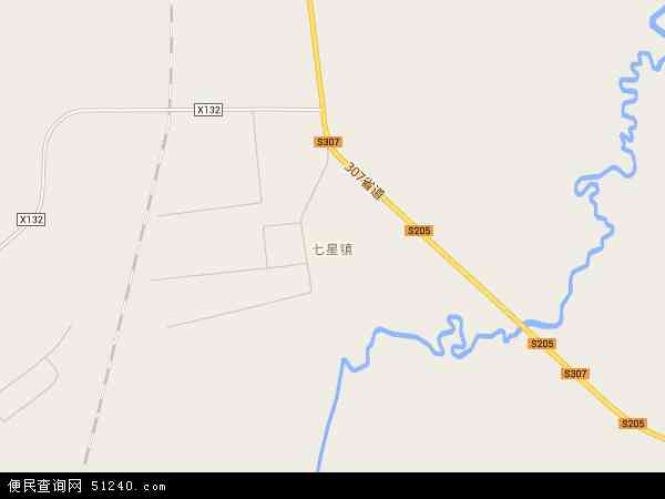 寻甸县七星镇地图图片