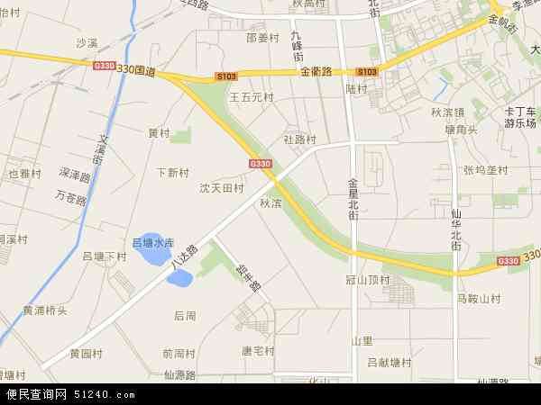 秋滨地图 - 秋滨电子地图 - 秋滨高清地图 - 2024年秋滨地图