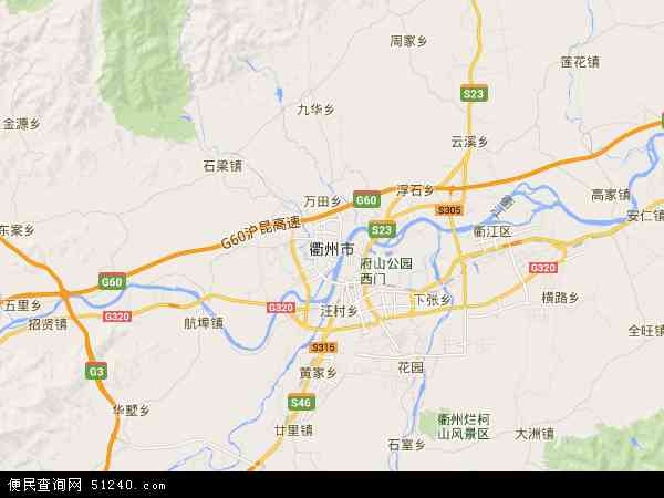 衢州市地图 - 衢州市电子地图 - 衢州市高清地图 - 2024年衢州市地图