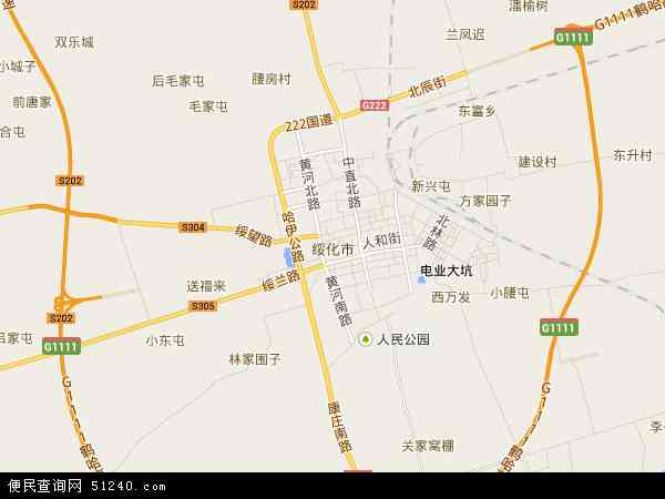 绥化市地图 - 绥化市电子地图 - 绥化市高清地图 - 2024年绥化市地图