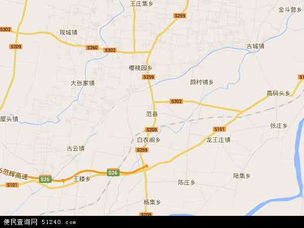 范县地图 - 范县电子地图 - 范县高清地图 - 2024年范县地图