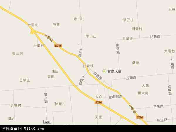 甘泉地图 - 甘泉电子地图 - 甘泉高清地图 - 2024年甘泉地图