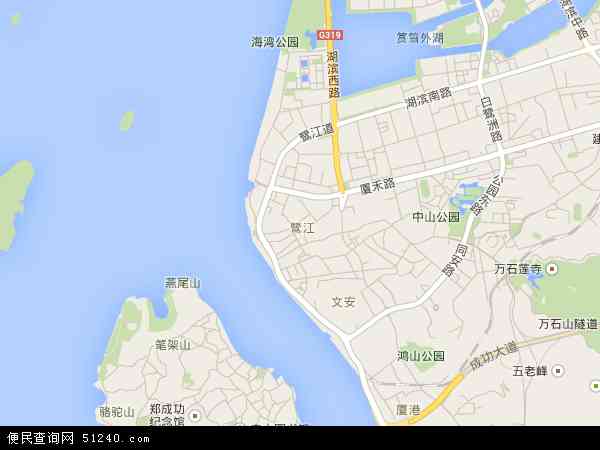 鹭江地图 - 鹭江电子地图 - 鹭江高清地图 - 2024年鹭江地图