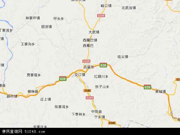  山西省 吕梁市 离石区离石区地图 本站收录有:2021离石区