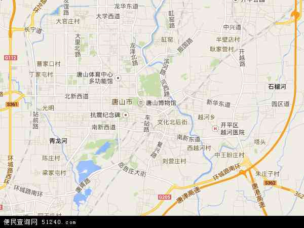 唐山市路北区地图高清图片