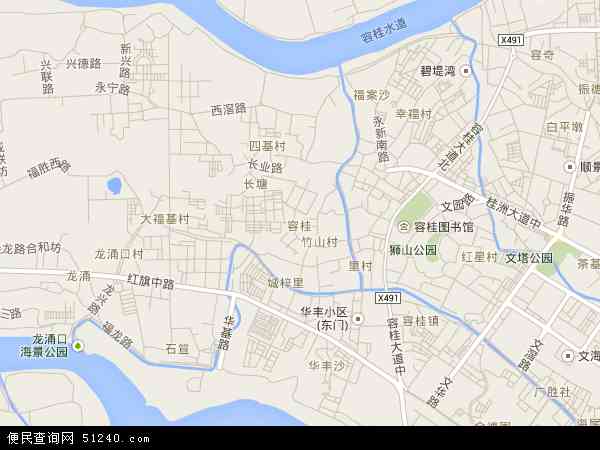 容桂地图 - 容桂电子地图 - 容桂高清地图 - 2024年容桂地图