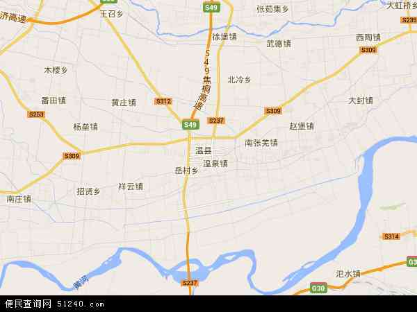 温县地图 - 温县电子地图 - 温县高清地图 - 2024年温县地图