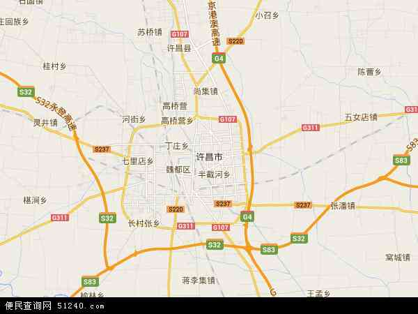 许昌市地图 - 许昌市电子地图 - 许昌市高清地图 - 2024年许昌市地图