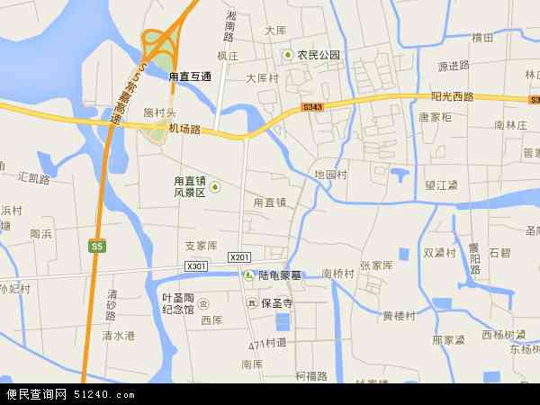 中国 江苏省 苏州市 吴中区 甪直镇甪直镇卫星地图 本站收录有:2021
