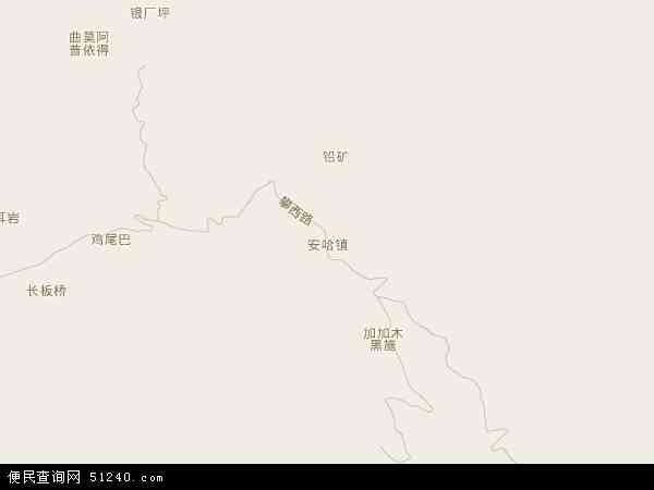 安哈镇地图 - 安哈镇电子地图 - 安哈镇高清地图 - 2024年安哈镇地图