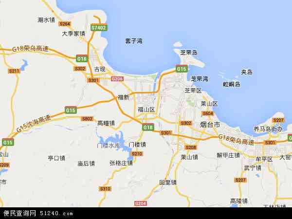 福山区高疃镇地图图片