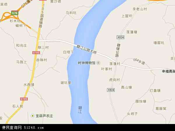赣江地图 - 赣江电子地图 - 赣江高清地图 - 2024年赣江地图