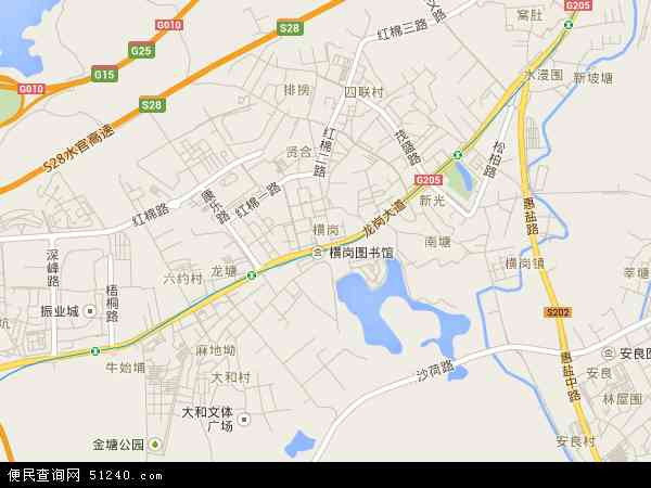深圳市 龙岗区 横岗横岗卫星地图 本站收录有:2021横岗卫星地图高清版