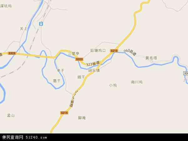 胡乐镇地图 - 胡乐镇电子地图 - 胡乐镇高清地图 - 2024年胡乐镇地图