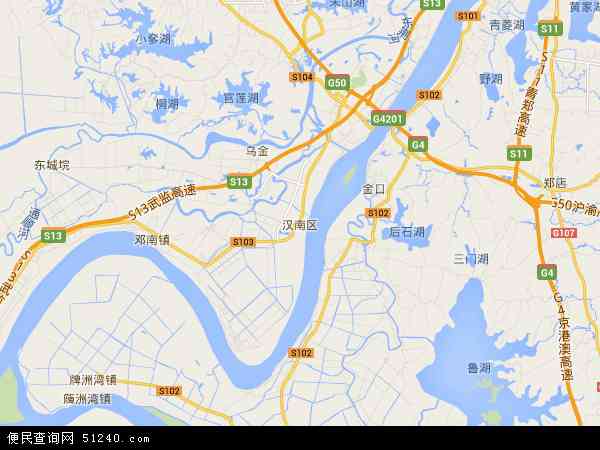 汉南区地图 - 汉南区电子地图 - 汉南区高清地图 - 2024年汉南区地图