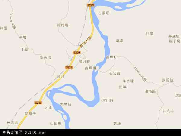 吉埠镇地图 - 吉埠镇电子地图 - 吉埠镇高清地图 - 2024年吉埠镇地图