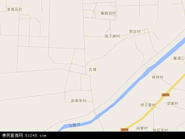 孔镇地图 - 孔镇电子地图 - 孔镇高清地图 - 2024年孔镇地图