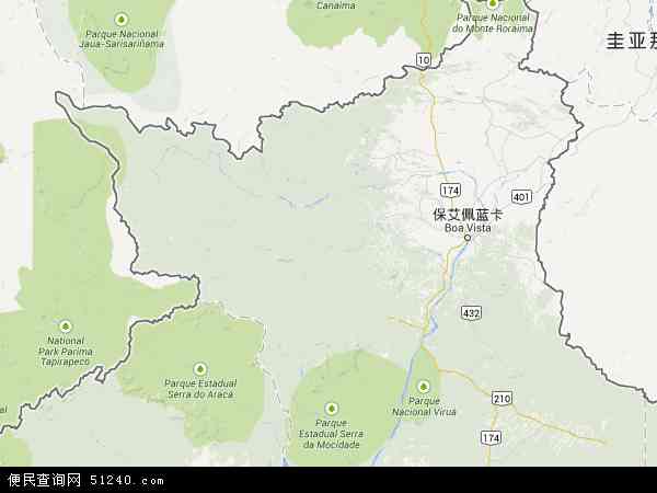 罗赖马地图 - 罗赖马电子地图 - 罗赖马高清地图 - 2024年罗赖马地图