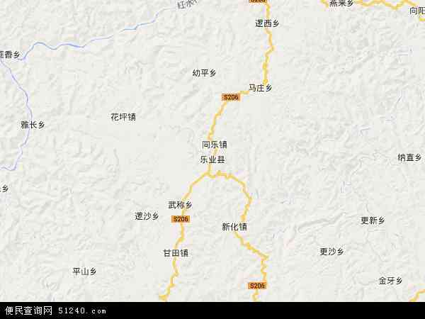 中国 广西壮族自治区 百色市 乐业县乐业县卫星地图 本站收录有:2021