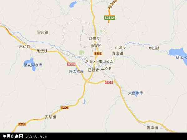 中国 吉林省 辽源市辽源市卫星地图 本站收录有:2021辽源市卫星地图