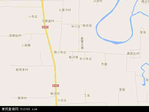 梨河镇地图 - 梨河镇电子地图 - 梨河镇高清地图 - 2024年梨河镇地图
