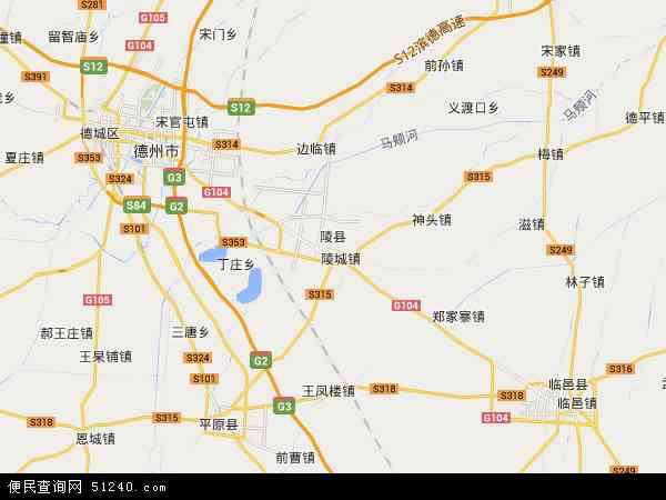陵县地图 - 陵县电子地图 - 陵县高清地图 - 2024年陵县地图