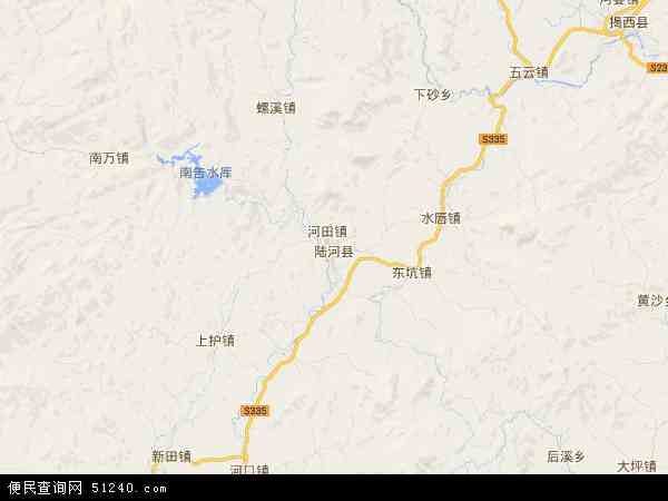陆河县地图 - 陆河县电子地图 - 陆河县高清地图 - 2024年陆河县地图