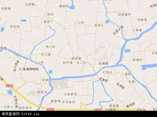 良渚地图 - 良渚电子地图 - 良渚高清地图 - 2024年良渚地图