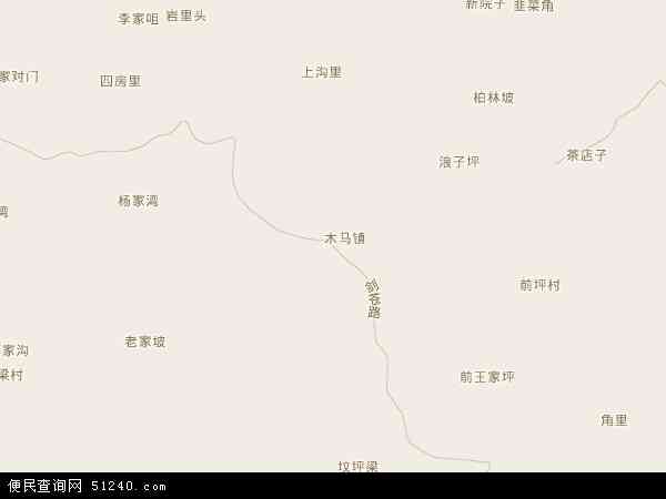 木马镇地图 - 木马镇电子地图 - 木马镇高清地图 - 2024年木马镇地图