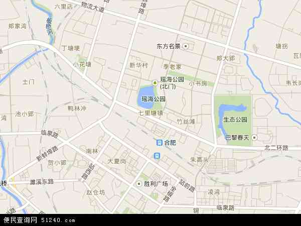 七里塘地图 - 七里塘电子地图 - 七里塘高清地图 - 2024年七里塘地图