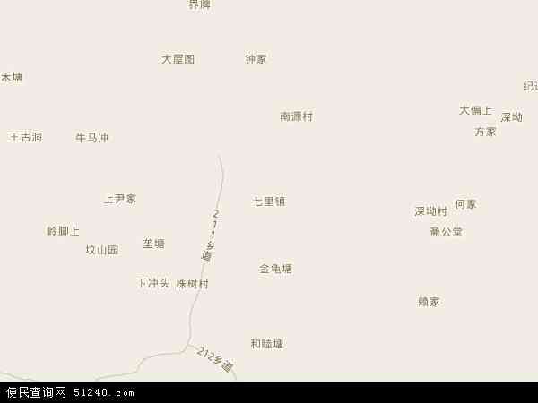 七里镇地图 - 七里镇电子地图 - 七里镇高清地图 - 2024年七里镇地图