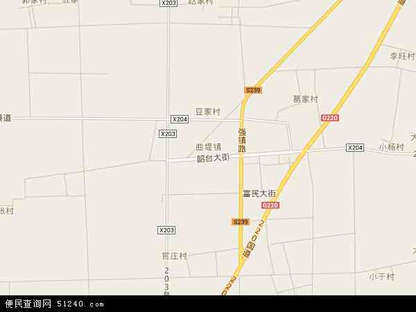 中国 山东省 济南市 济阳县 曲堤镇曲堤镇卫星地图 本站收录有:2021