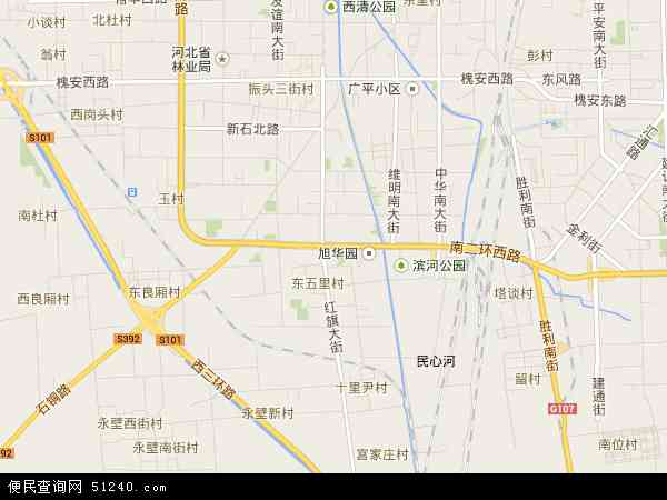 中国 河北省 石家庄市 桥西区桥西区卫星地图 本站收录有:2021桥西区