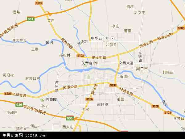 中国 河南省 周口市 川汇区 人和人和卫星地图 本站收录有:2021人和