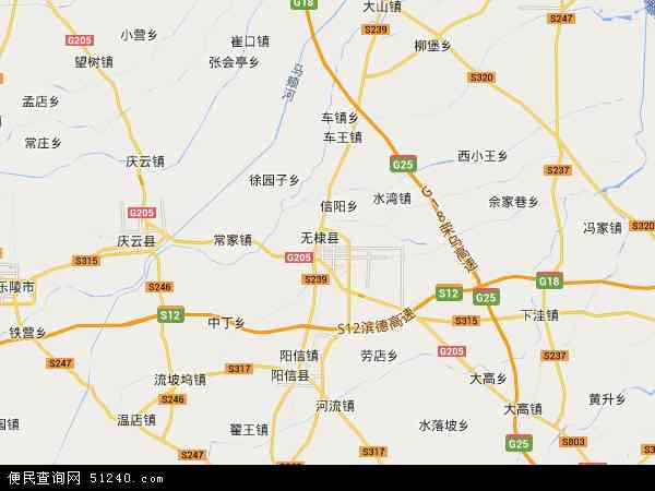 无棣县地图 - 无棣县电子地图 - 无棣县高清地图 - 2024年无棣县地图
