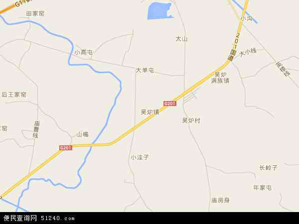 吴炉镇地图 - 吴炉镇电子地图 - 吴炉镇高清地图 - 2024年吴炉镇地图