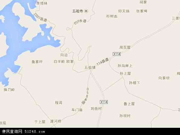 五祖镇地图 - 五祖镇电子地图 - 五祖镇高清地图 - 2024年五祖镇地图