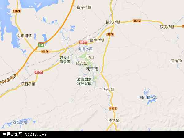 咸宁市地图 - 咸宁市电子地图 - 咸宁市高清地图 - 2024年咸宁市地图