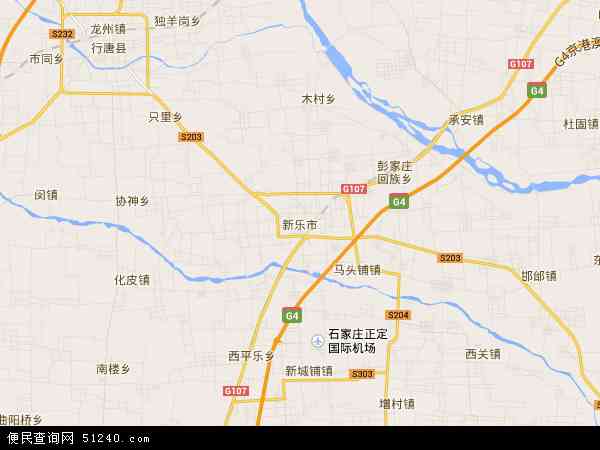 中国 河北省 石家庄市 新乐市新乐市卫星地图 本站收录有:2021新乐市
