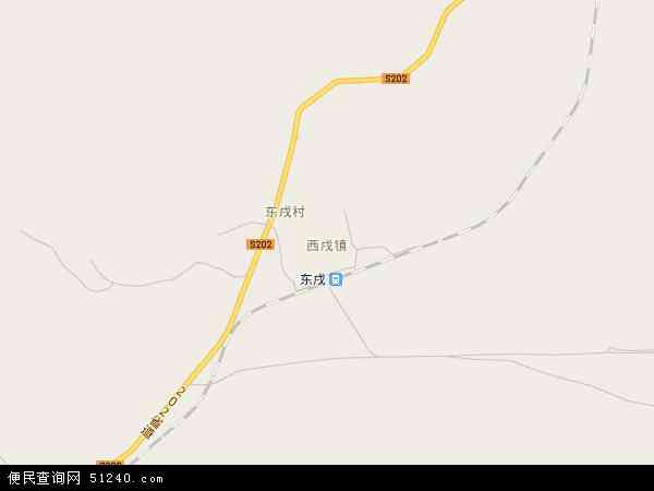 西戌镇地图 - 西戌镇电子地图 - 西戌镇高清地图 - 2024年西戌镇地图
