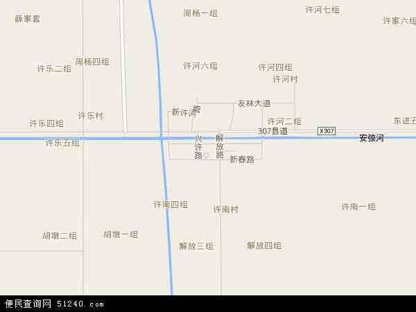 许河镇地图 - 许河镇电子地图 - 许河镇高清地图 - 2024年许河镇地图