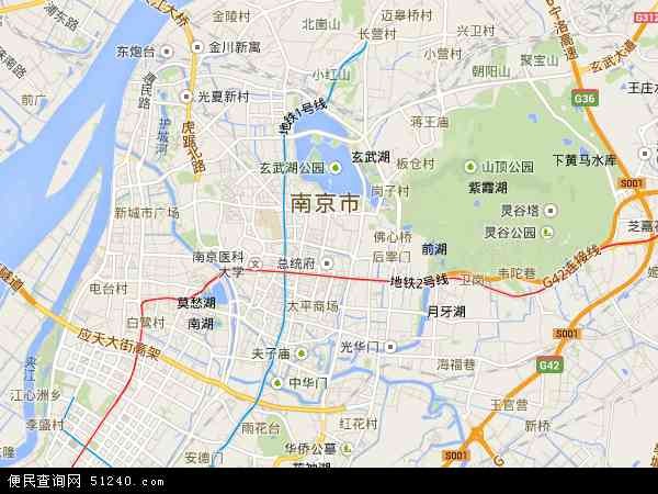 南京玄武区位置地图图片