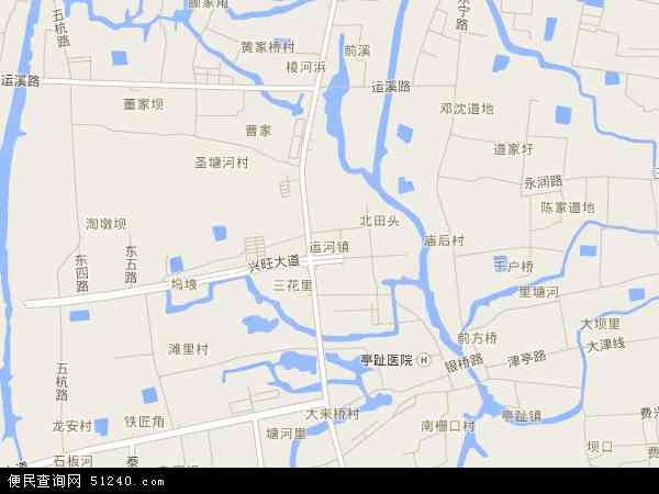 运河地图 - 运河电子地图 - 运河高清地图 - 2024年运河地图