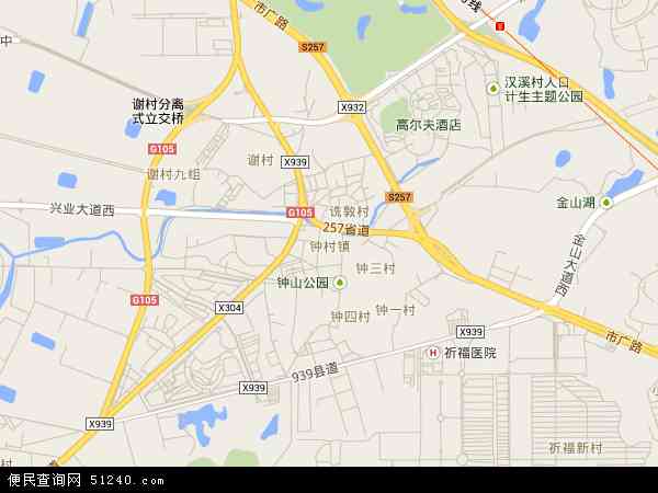 钟村地图 - 钟村电子地图 - 钟村高清地图 - 2024年钟村地图