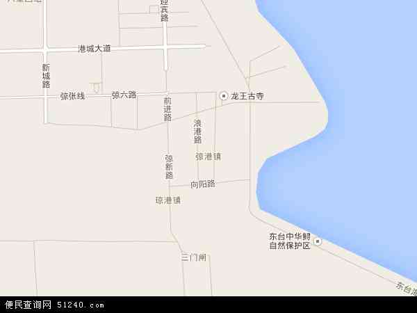 弶港镇地图 - 弶港镇电子地图 - 弶港镇高清地图 - 2024年弶港镇地图