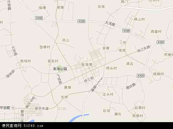 安海镇地图 - 安海镇电子地图 - 安海镇高清地图 - 2024年安海镇地图