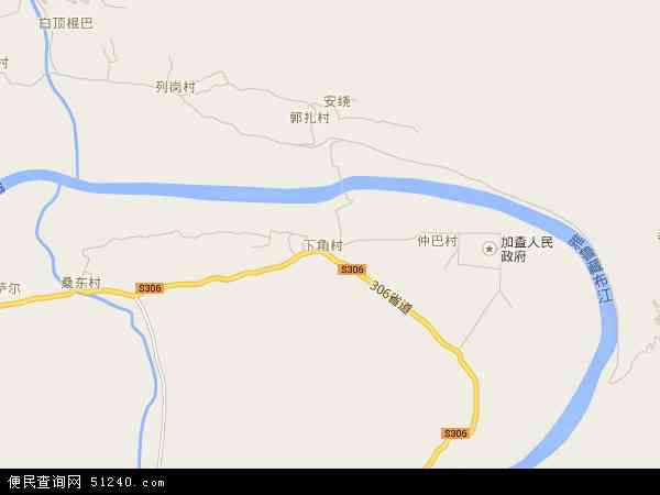 中国 西藏自治区 山南地区 加查县 安绕镇安绕镇卫星地图 本站收录有