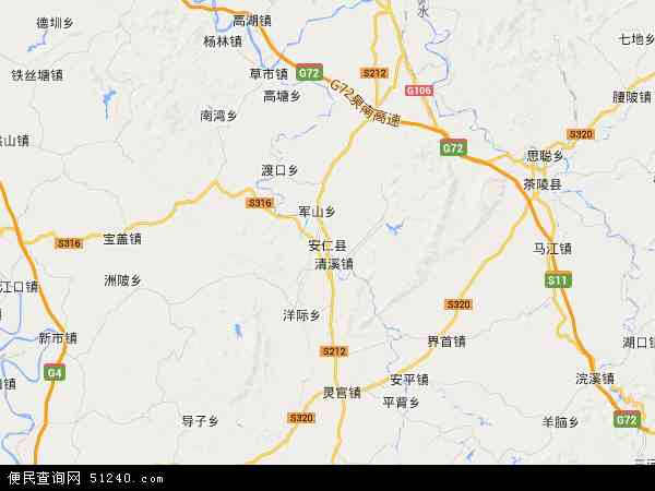 安仁县地图 - 安仁县电子地图 - 安仁县高清地图 - 2024年安仁县地图
