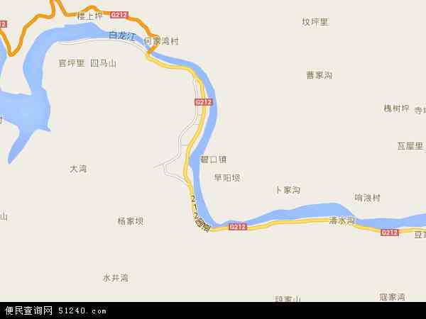 溪碧村地图图片
