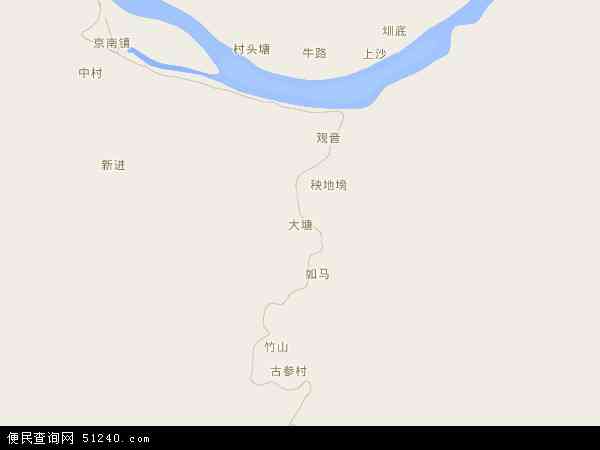 大塘地图 - 大塘电子地图 - 大塘高清地图 - 2024年大塘地图